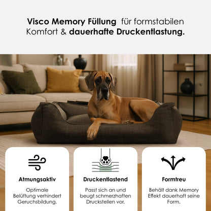 Luxe orthopedisch hondenbed